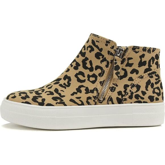 Soda Route Women High Top Fashion Sneaker Shoes with Padded Sole & Side Zipper - Picture 1 of 4